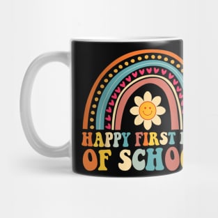 Happy First Day Of School For Teachers Back To School Mug